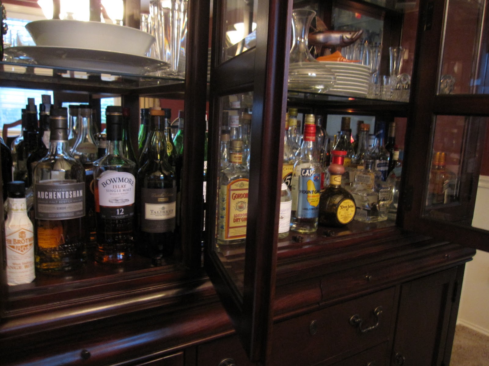  THE CASCADIAN PREP The Sideboard (or liquor