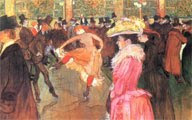 Baile en el Moulin Rouge (1890) - Henri de Toulouse-Lautrec (26)