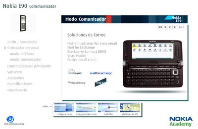 e-learning Nokia E90