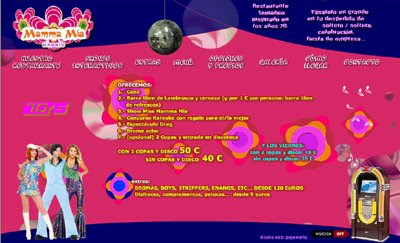ver web Restaurante Mamma Mia