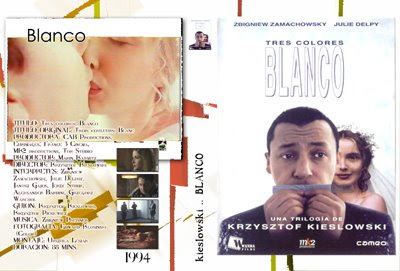 carátula película Blanco de Krzysztof Kieslowski