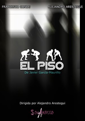 cartel obra de teatro El Piso (diseño de pepeworks)