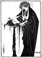 Aubrey Beardsley: ilustración para Salomé (de Oscar Wilde)