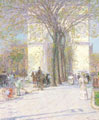 Childe Hassam (34) - Arco de Washington (1893)