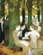 Maurice Denis (23 años) - Las musas (obra de 1893)