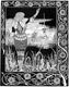 Aubrey Beardsley (21) - ilustración para La muerte del Rey Arturo de Thomas Malory, 1893