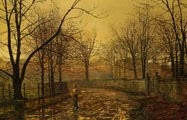 John Atkinson Grimshaw (43) - Sixty years ago (60 años antes, 1879)
