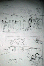 Two 2 minute sketches fom postcards