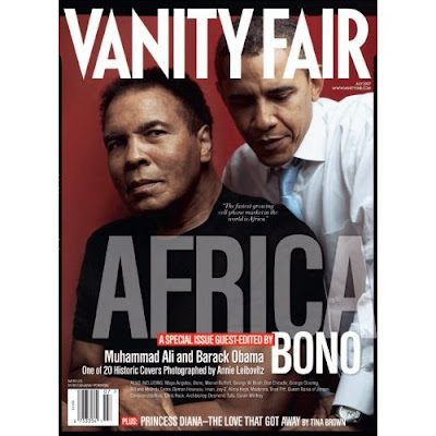 Ali y Obama en la portada de Vanity Fair