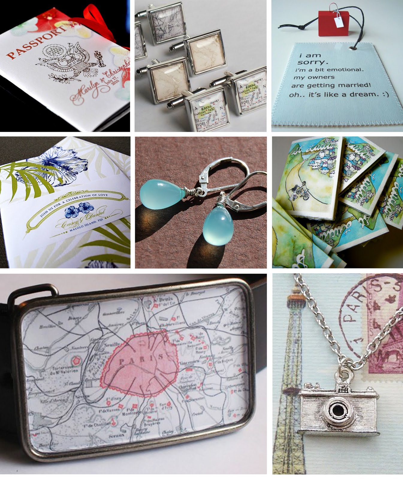 items for a destination wedding. Gifts for your bridal party ...