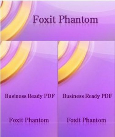 Foxit Phantom is a business
