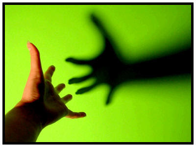 Person Reaching Out