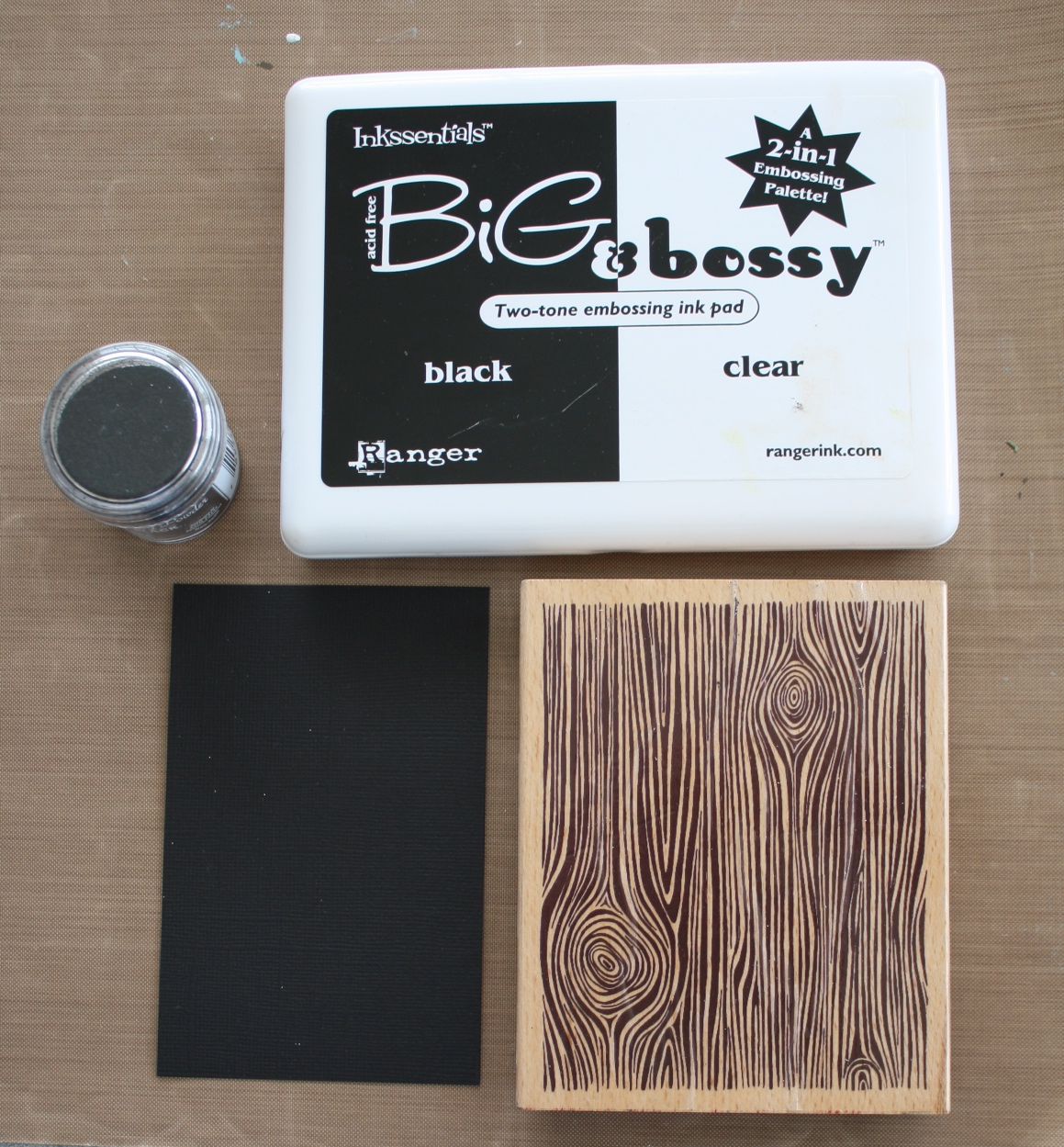 Big & Bossy Ink Pad-Clear