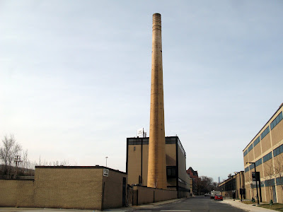Mies power plant modernist street Chicago Test Cell Gunnery IIT