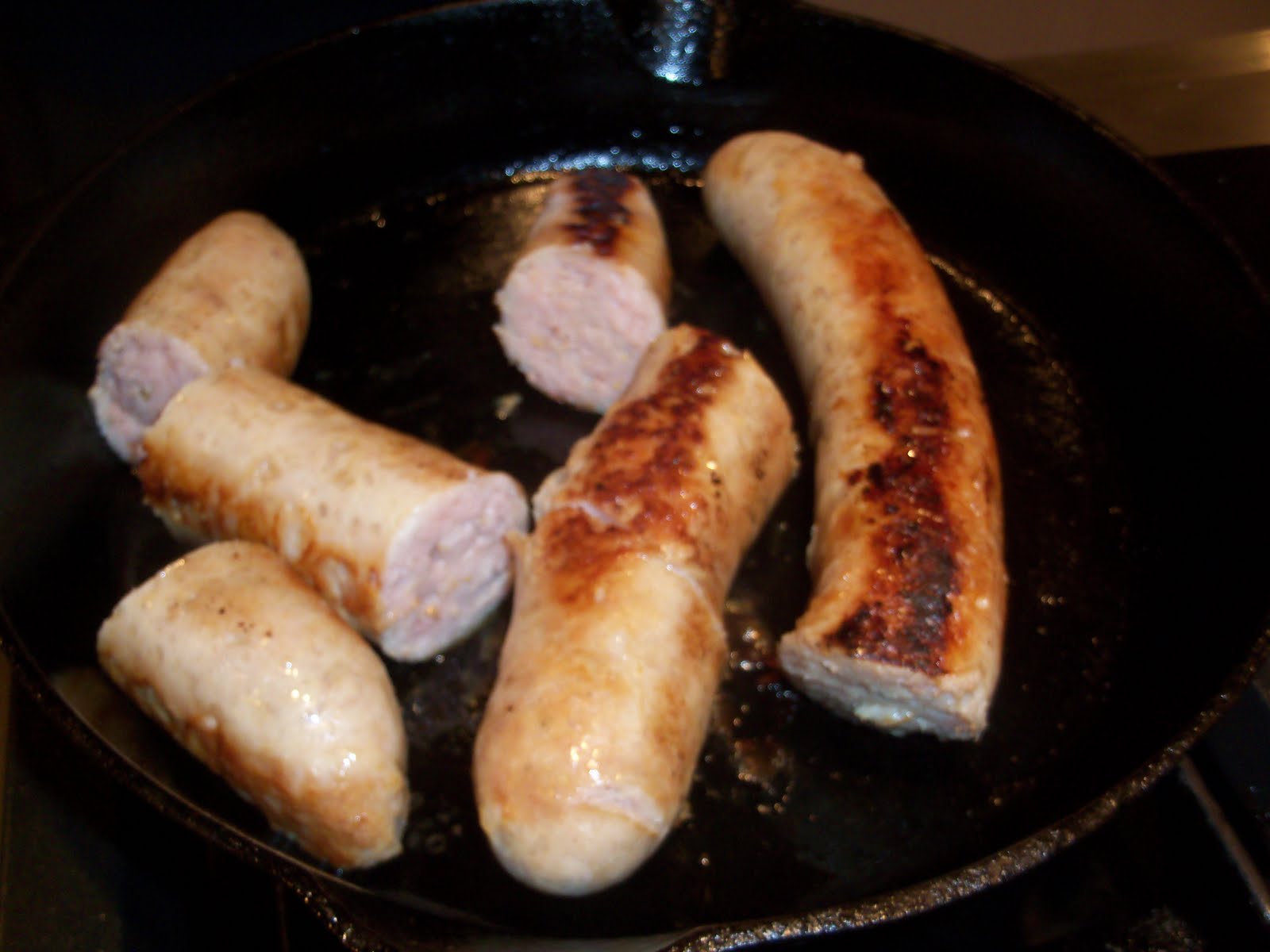 Just Food Dinner 7/20/10 Pan Fried Chicken Sausage on Fresh Fussili