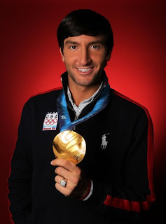 Evan Lysacek is the first American since 1988 to claim Men's Figure Skating Olympic Gold. Photo courtesy daylife.com