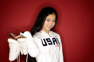 Caroline Zhang has decided to return to coach Mingzhu Li for this upcoming season. Photo courtesy daylife.com
