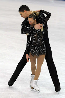 Marika Zanforlin and Federico Degli Esposti claimed the final Olympic berth in pairs for Italy. Photo courtesy olympic-spirit.blogspot.com