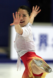 Akiko Suzuki has the opportunity to put herself in the spotlight of Japanese Women's Skating. Photo courtesy daylife.com