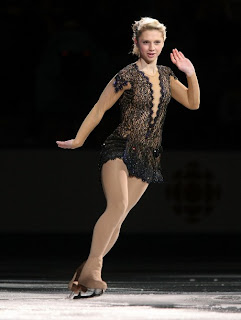 Despite finishing 5th at Russian Nationals Ksenia Makarova was given a birth to Europeans. Photo courtesy daylife.com