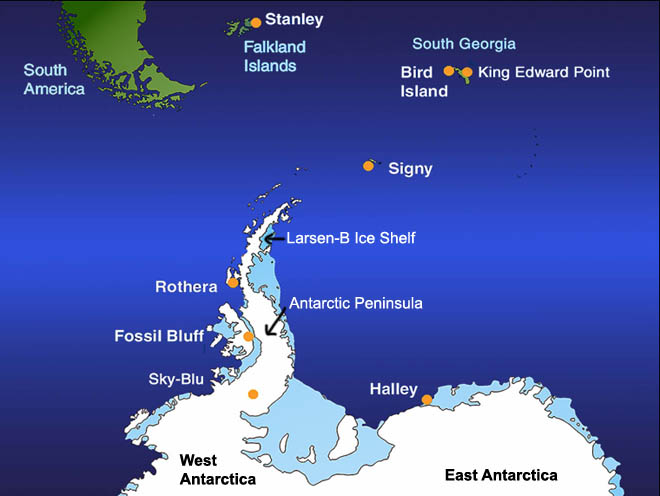 the Antarctic Penninsula