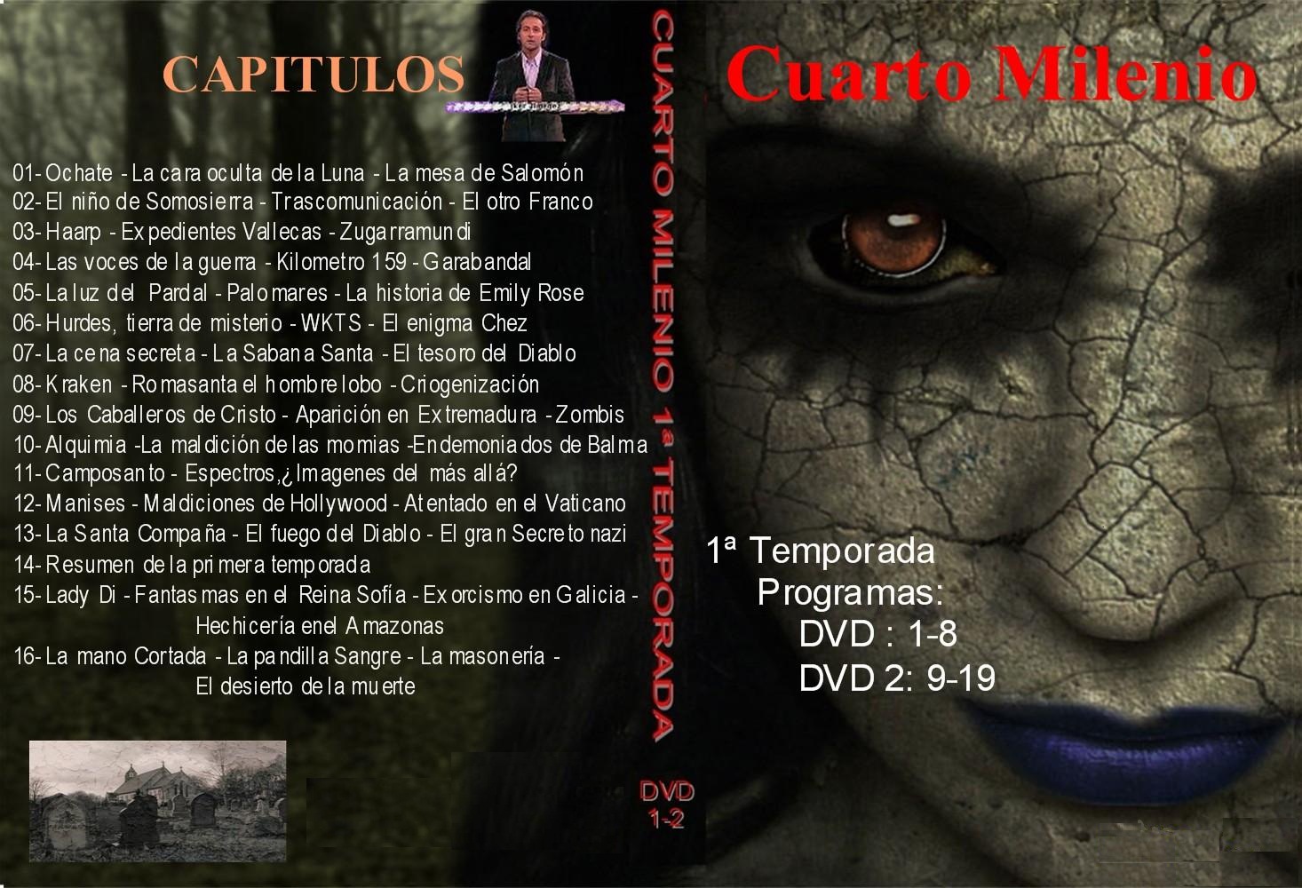 LAS CLAVES DEL MISTERIO: CUARTO MILENIO 1 ª temporada LAS CLAVES DEL MISTERIO: CUARTO MILENIO 1 ª temporada