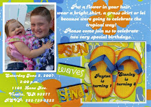 Summer Birthday Party Invitations