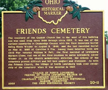 Friends Cemetery Plaque - North Lewisburg - O.H.S. Historical Marker