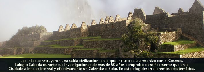 CALENDARIO SOLAR DE MACHUPICCHU