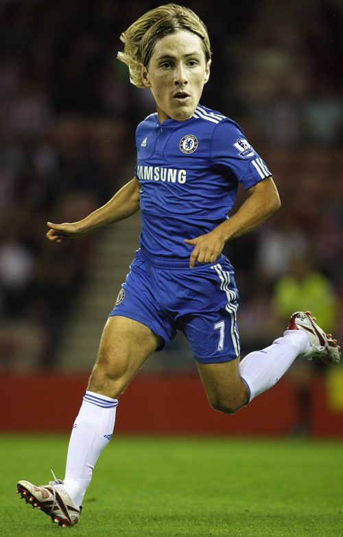 torres in a chelsea shirt torres in a chelsea shirt