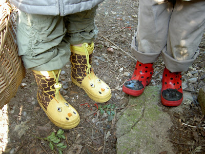 bottes imprimé animal