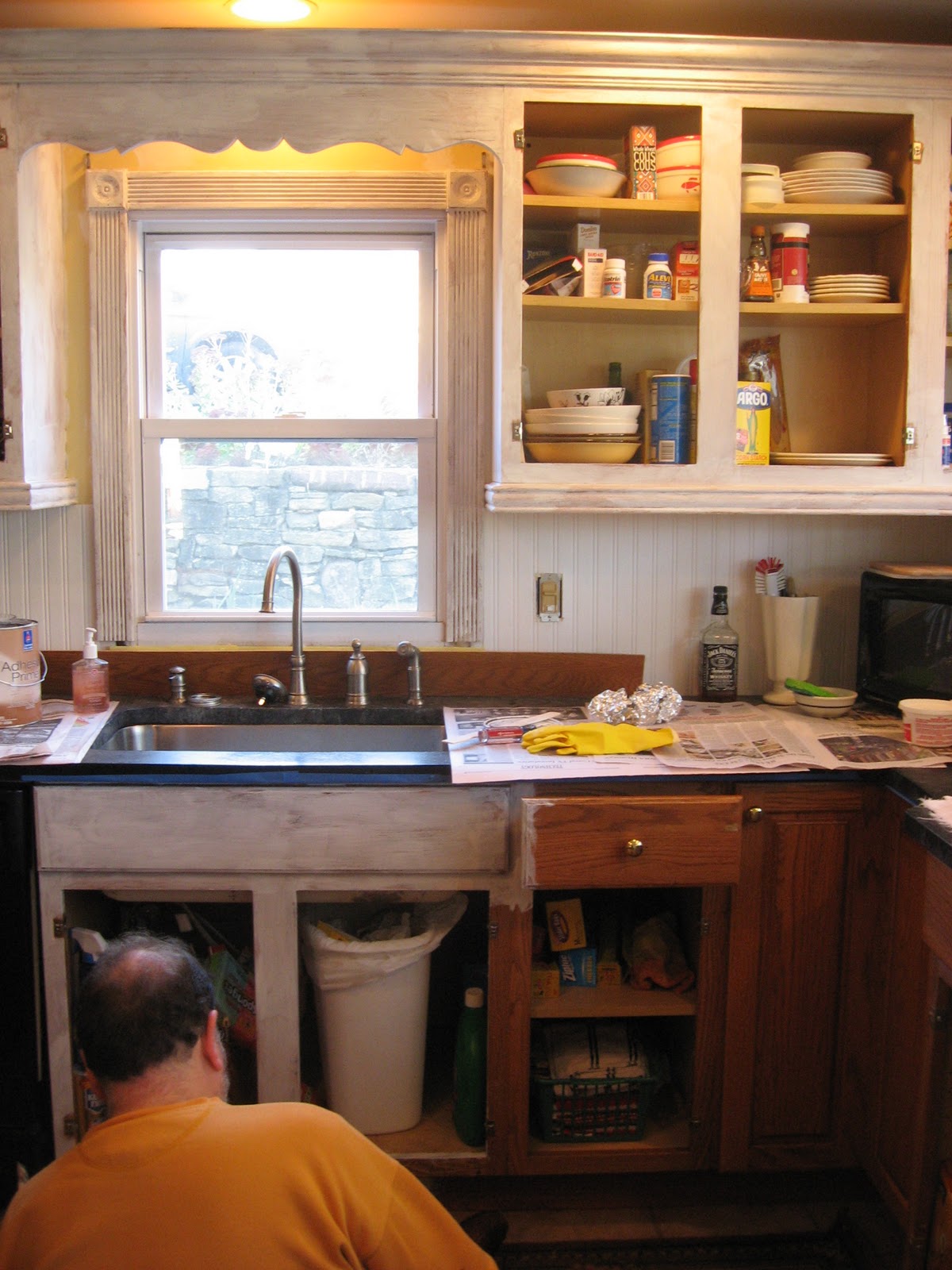 Primer for kitchen cabinets Doorless Kitchen Cabinets