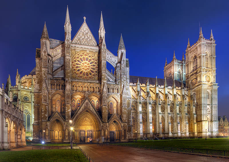 westminster abbey Westminster+at+night