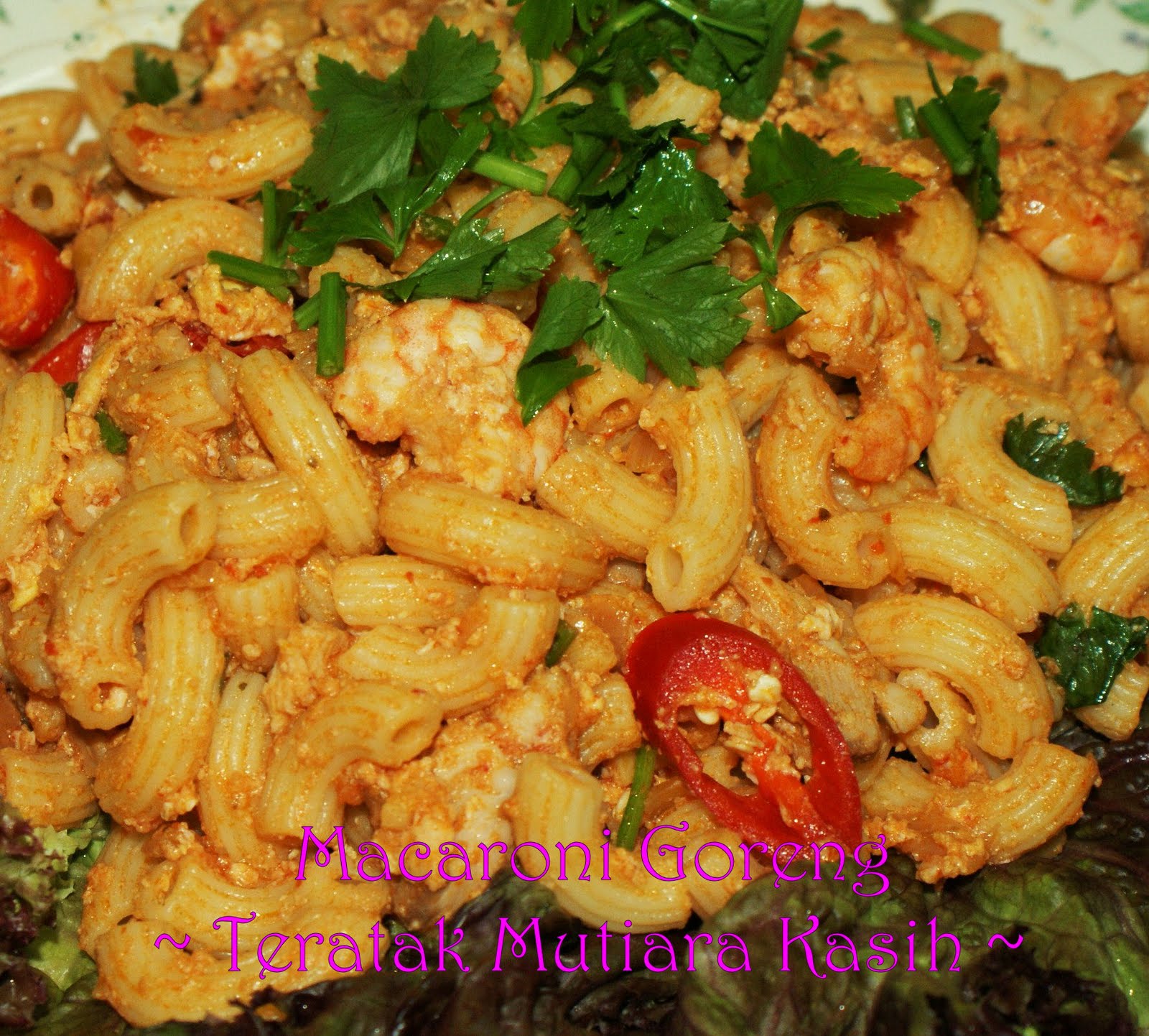 Macaroni Goreng TERATAK MUTIARA KASIH