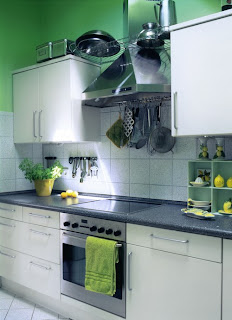 Modern Decoration Green Kitchens Design