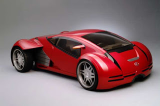 New Modern Design Futuristic Model Lexus Future Type (2002) Concept Car for Future