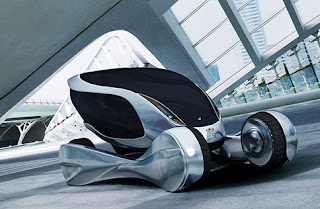 Modern design Futuristic Galapagos concept car