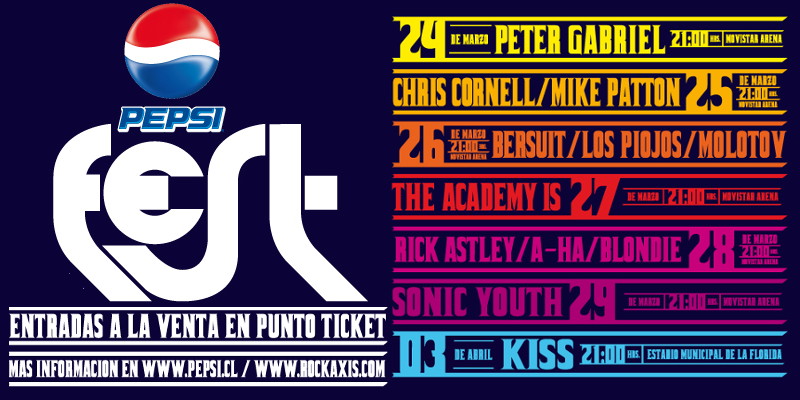 Entradas Gratis Pepsi Fest 2009