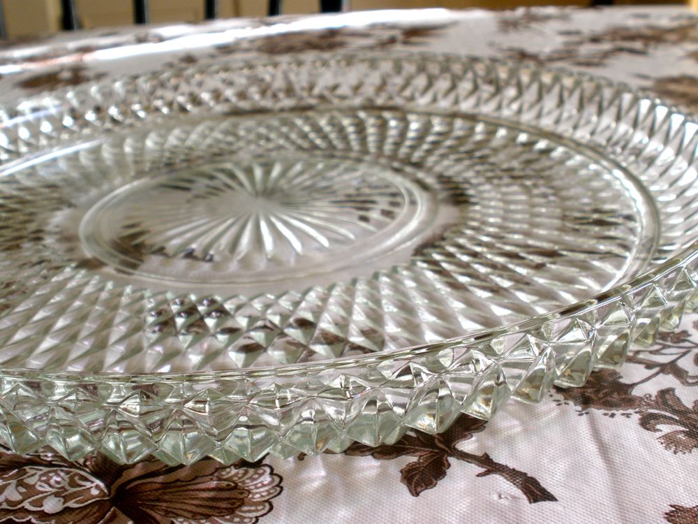 Handmade Glass Cake Stand Handmade Glass Cake Stand