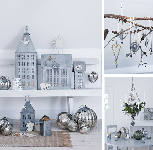 Daschans pert & inredning!: jul i vitt & silver!