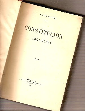 La Constitucion Nacional Argentina