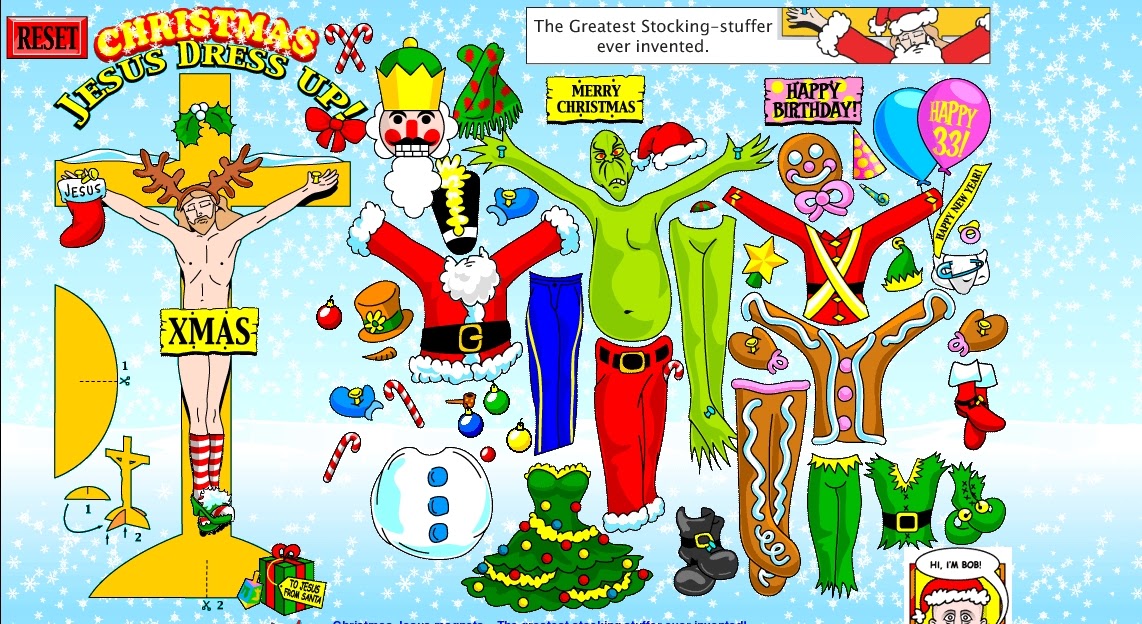 JIMSMASH ! ! ! CHRISTMAS JESUS DRESS UP