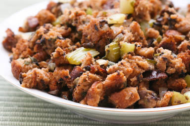 Whole Wheat and Mushroom Stuffing with Sage and Thyme South Beach Diet Friendly Whole Wheat and Mushroom Stuffing