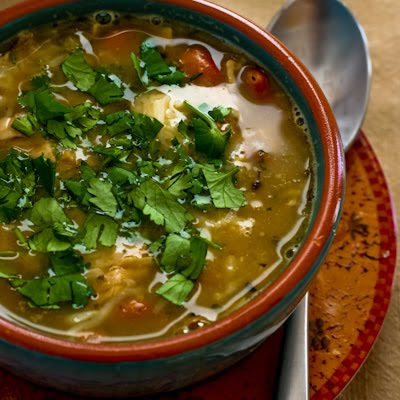 If you have leftover turkey after Thanksgiving, use it to make this flavorful chili with pinto beans. If you're not cooking a turkey, you can make this with ground turkey as well. Turkey and Pinto Bean White Chili with Lime and Cilantro