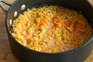 [red-lentil-stew-lentils+cooked-kalynskitchen.jpg]