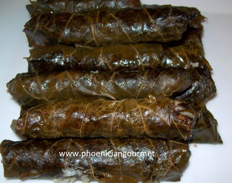Phoenician Gourmet Lebanese Stuffed Grape Leaves Yabrak Dolmas