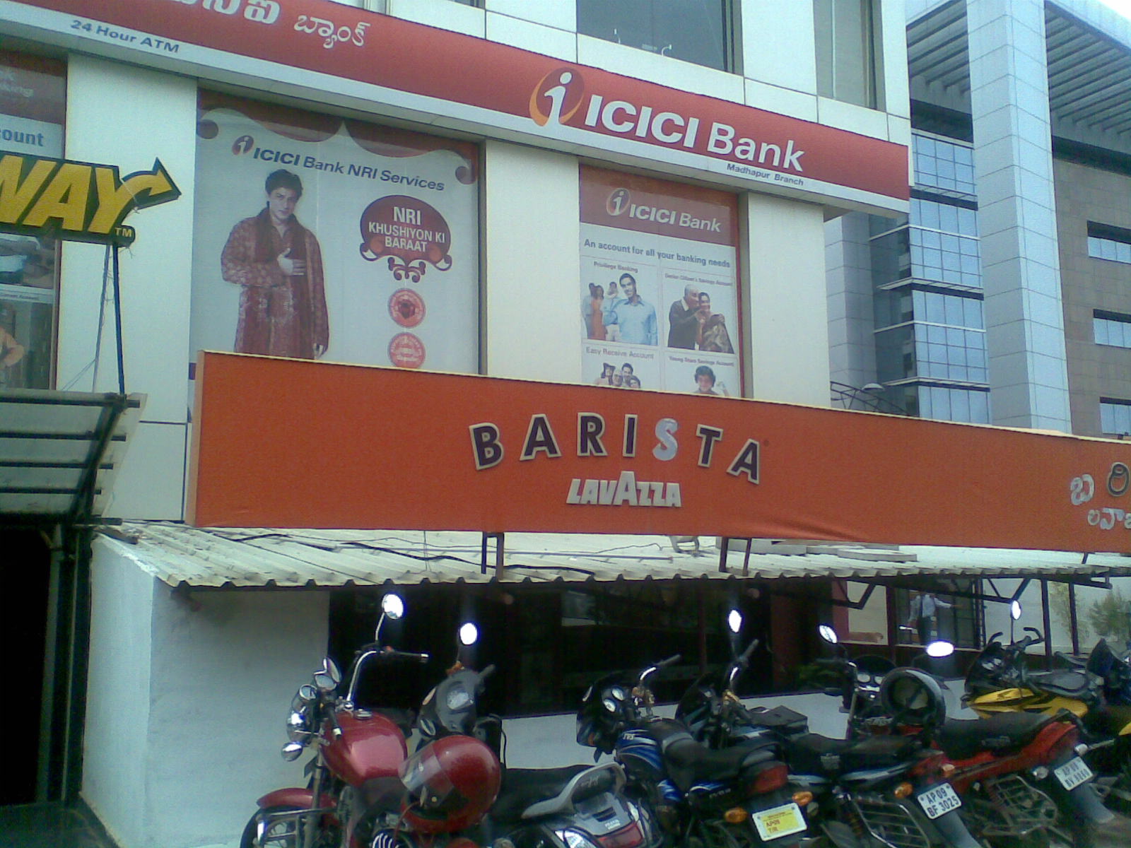 All About Kondapur Barista Kondapur/Madhapur ICICI Bank Madhapur