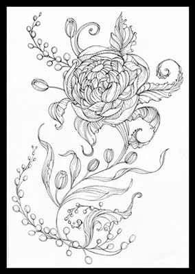 Daisy+tattoo+flash