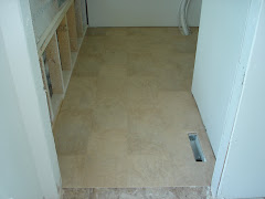 Master bath vinyl