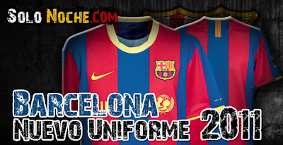 Nuevo Uniforme y Playera del Barcelona 2010 - 2011 Nuevo Uniforme y Playera del Barcelona 2010 - 2011